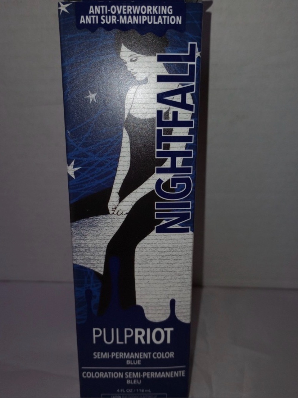 Pulp Riot Nightfall Semi-Permanent Hair Color - Blue